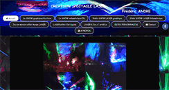 Desktop Screenshot of laser-entre-ciel-et-ocean.com